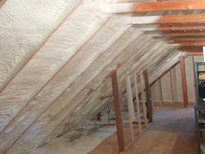 Spray Foam Insulation Attic